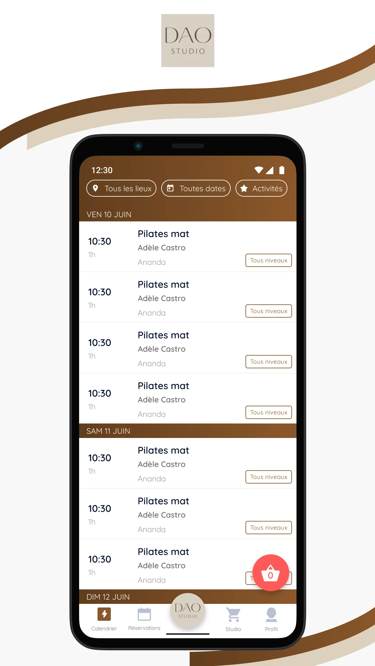 Dao studio screenshot