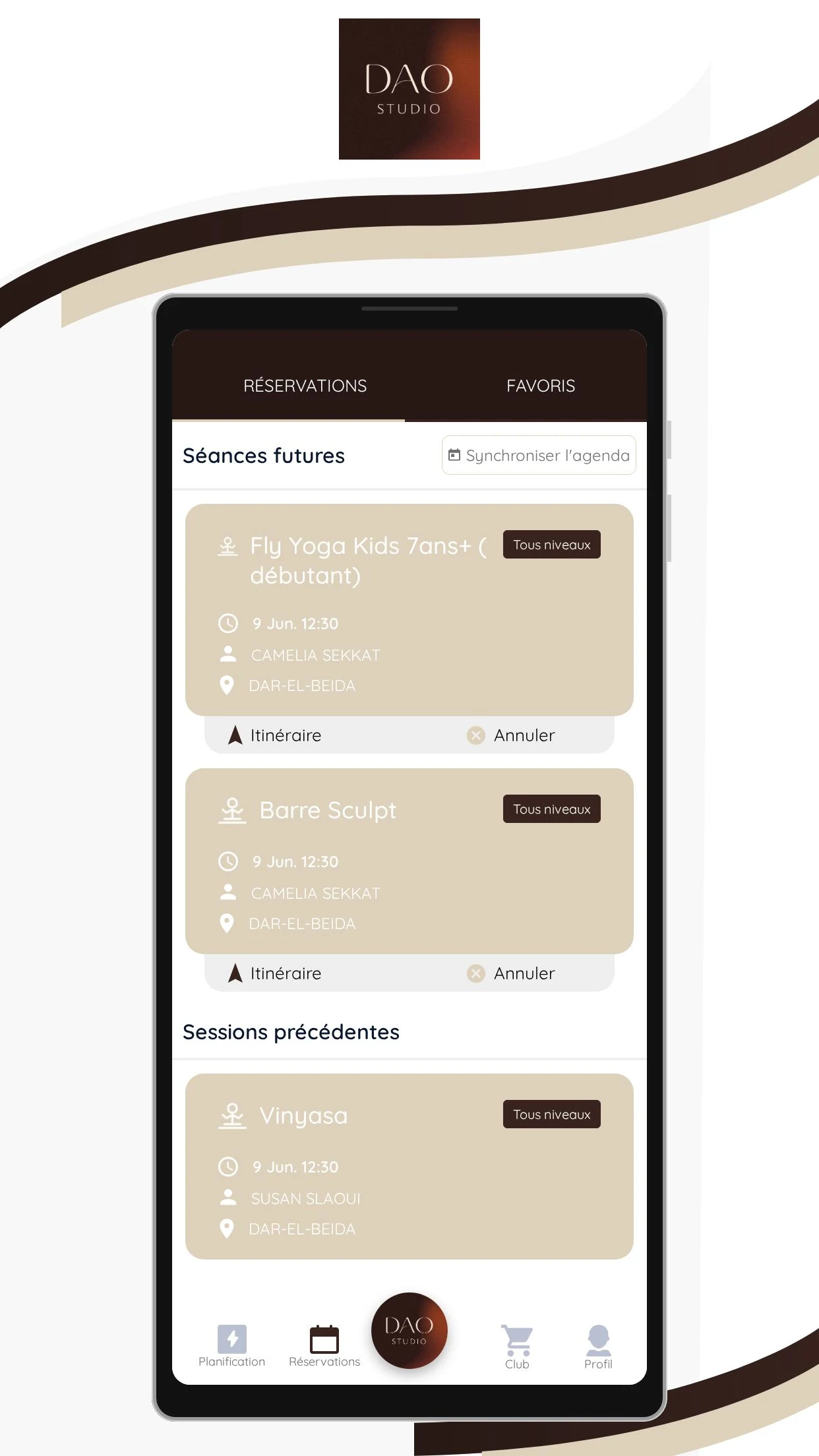 Dao studio screenshot